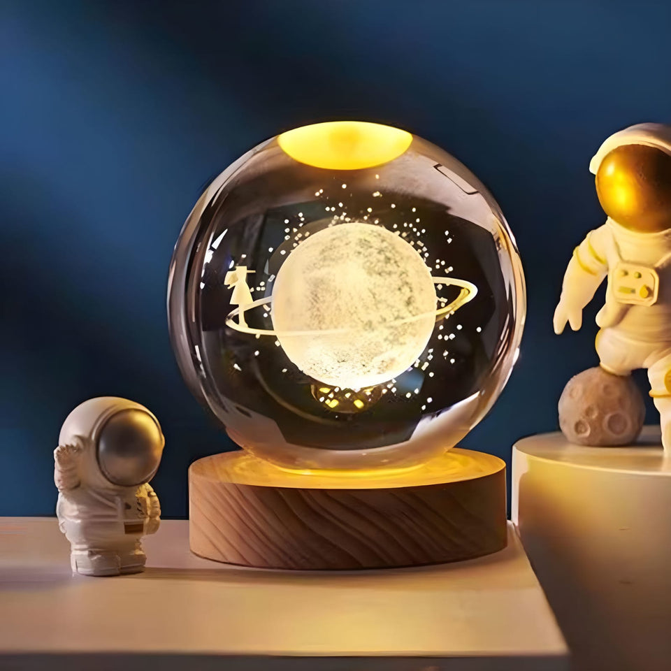 CRYSTAL BALL LAMP